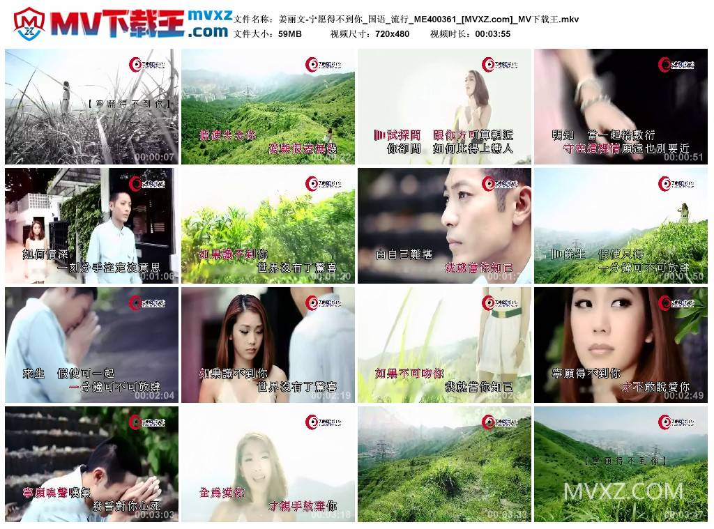 姜丽文-宁愿得不到你_国语_流行_ME400361